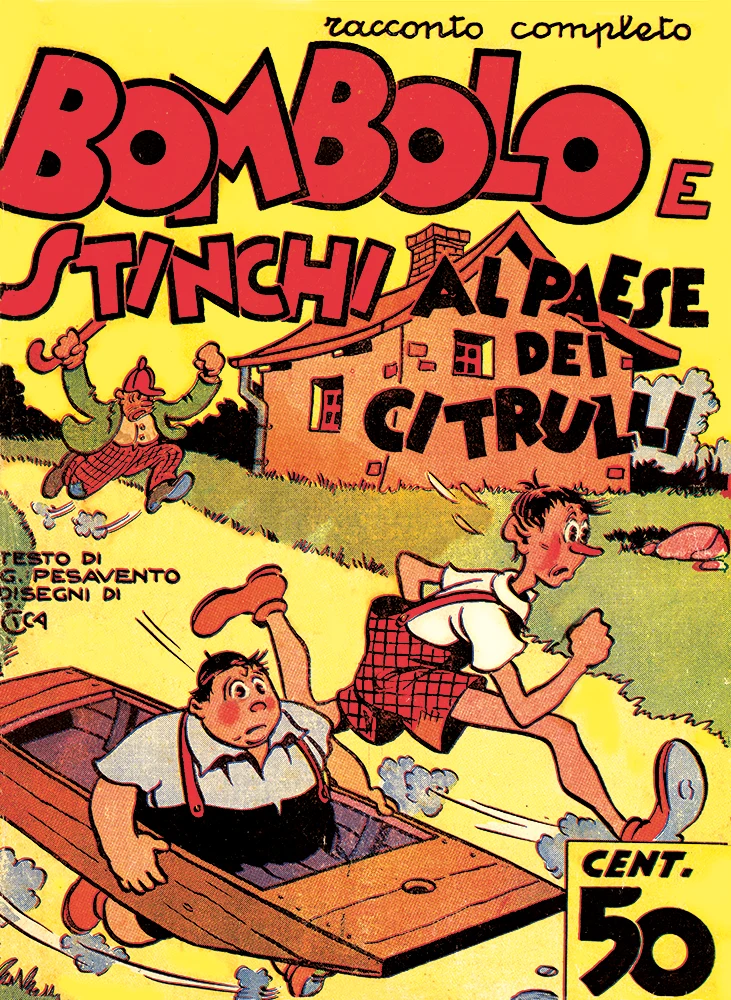 2. (luglio 1938) – “Bombolo e Stinchi nel paese dei citrulli”